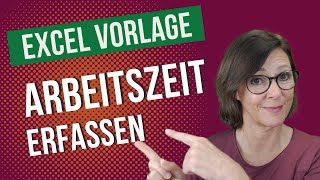 EXCEL Vorlage Arbeitszeiterfassung leicht gemacht  Kostenlose Testversion [upl. by Neirad356]