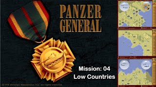 Panzer General  Mission 04  Low Countries  MS DOS  Gameplay HD [upl. by Bertha]