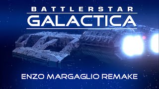 Battlestar Galactica Theme Enzo Margaglio Remake [upl. by Nalyak]