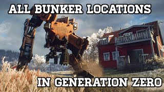 Generation Zero  All Bunker Locations [upl. by Clementina]