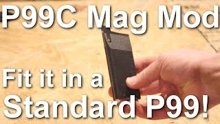 Maruzen P99C Magazine Conversion Shooting Test [upl. by Lynde]