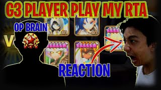 G3 RTA Player Play my Account Lets React  isengdudegame Summoners War [upl. by Dorelia]