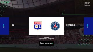 Lyon vs PSG 02112024 Première Ligue Féminine FC 25 [upl. by Ratcliff]