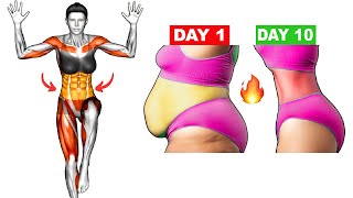 Exercises To Lose Belly Fat  Workout To Reduce Belly Fat  Get Abs in 10 days [upl. by Gerrald]