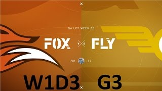 FOX vs FLY Game 3 Highlights  2017 NALCS SPRING SPLIT  WEEK 2 DAY 3 [upl. by Ellenhoj629]