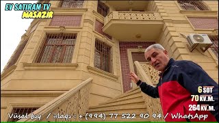 🌟Villa🏡 Biznes və Möhtəşəm Mənzərə 👉 Sahibindən Masazırda Unikal Təklif – Tikintinin Sirləri [upl. by Esiuqcaj]