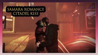 Samara Complete Romance Shepard Rejected All Kiss Scenes  Mass Effect Legendary Edition [upl. by Lynnell]