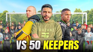 TOUZANI amp FRIENDS vs 50 KEEPERS 😱🔥 [upl. by Wadlinger]