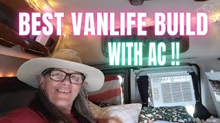 Vanlife BuildAC in Ford E150 Campervan [upl. by Leibrag]