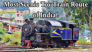 Breathtaking Indian Toy Train Experience  Most Scenic Toy Train Journey Route in India [upl. by Sitoiganap]