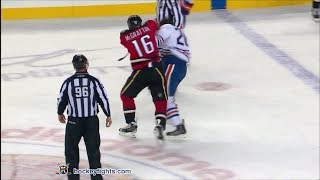 Luke Gazdic vs Brian McGrattan Nov 16 2013 [upl. by Anitsihc]