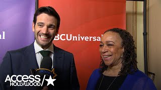 Colin Donnell amp S Epatha Merkerson Whats Ahead On Chicago Med  Access Hollywood [upl. by Gomar]