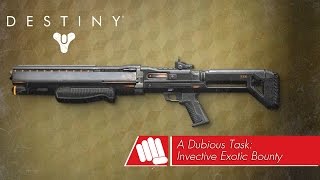 PLG Tutorials  Destiny  A Dubious Task Invective [upl. by Thirion633]