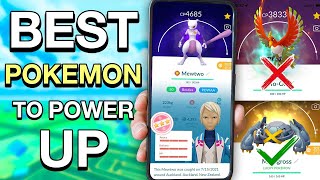 The BEST Pokémon to Power Up in Pokémon GO 2023 Guide [upl. by Victor]