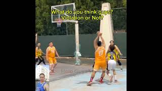 Violation or Notsubscribers violation basketball ballislife shortvideo [upl. by Nehgam]