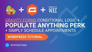 Gravity Wiz Populate Anything Perk  Gravity Forms Conditional Logic  Simply Schedule Appointments [upl. by Oliver]