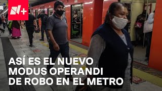 Usuarios del Metro CDMX denuncian nuevo modus operandi de robo  Despierta [upl. by Suryt651]