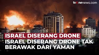 Israel Diserang Drone dari Yaman Kota Ashkelon Hancur Lebur  OneNews Update [upl. by Idleman]