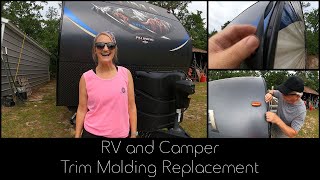 RV and Camper Trim Molding Replacement [upl. by Hoj]