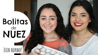 Bolitas de Nuez  Sin Horno y con 3 Ingredientes en 5 minutos  Bloopers [upl. by Tocs]