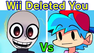 Friday Night Funkin  VS eteled FULL WEEK  Mii Funkin FNF ModHard Wii Deleted You Scary [upl. by Seuqcaj]