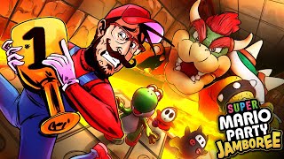 MARIO PARTY BATTLE ROYALE MODE  Mario Party Kooplathon w 8 Friends [upl. by Zerimar500]