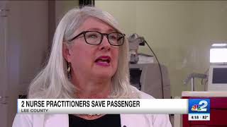 Two Nurse Practitioners Aid Passenger During MidFlight Medical Emergency [upl. by Rodolph]