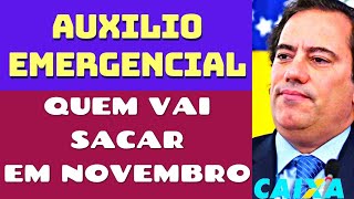 IMPORTANTE QUEM AINDA VAI SACAR O AUXILIO EMERGENCIAL EM NOVEMBRO [upl. by Ysirhc53]