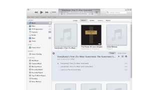 How to Join the Tracks of an Audiobook in iTunes 11 [upl. by Ariay]