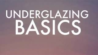 Underglazing Basics [upl. by Elbring]