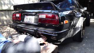 280zx Rear Bumper tuck [upl. by Leinad]