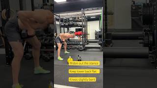 Bent over rows dumbbell or kettlebell fitness upperbackworkout bentoverrow gym [upl. by Minica260]