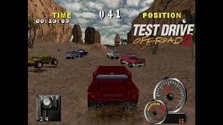 Test Drive OffRoad 2  PS1 Gameplay [upl. by Ashwin]