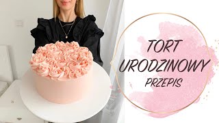 PROSTY TORT URODZINOWY  upiecz go i udekoruj razem ze mną [upl. by Natty]