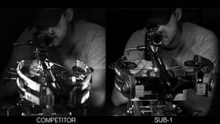 Controlled Acceleration SUB1 vs Competitor [upl. by Noakes391]