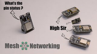 Mesh Networking demo on ESP8266 amp ESP32  LCSC [upl. by Eirovi]