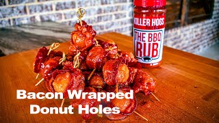 Bacon Wrapped Donut Holes [upl. by Eneres]