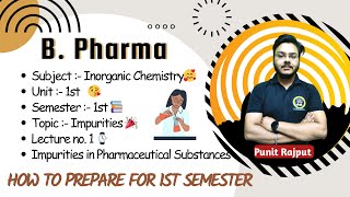 Impurities In Pharmaceutical Substances  Sources Of Impurities  Pharmaceutical Inorganic Chemistry [upl. by Nolyag]