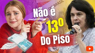 🔴 Atenção Enfermagem NÃO é 13º do Piso Salarial e sim 9ª parcela que tem como valor uma média [upl. by Nnaj]