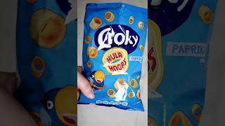 Review Croky Hula Hoops  Paprika flavor shorts [upl. by Tonnie]