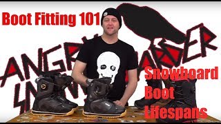 Boot Fitting 101 The Lifespan Of Your Snowboard Boot [upl. by Dleifrag]