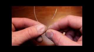 Double Surgeons Knot  Tippet to Leader [upl. by Enaelem255]