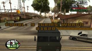 GTA San Andreas Burglary Mission 1 Los Santos HD [upl. by Kin]