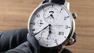 Glashütte Original Senator Cosmopolite 18902030201 Functions amp Care Guide [upl. by Aisatal]