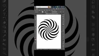 Rotate amp Duplicate Shape in Illustrator shorts [upl. by Christoper]