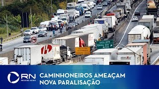 Caminhoneiros ameaçam paralisação pelo País [upl. by Odlawso]