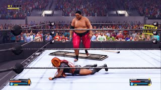 Beck lynch vs Yokozuna [upl. by Zirkle751]