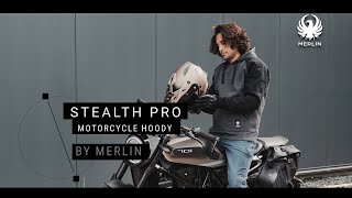 Merlin Stealth Pro D3O Motorcycle Hoodie [upl. by Dobrinsky193]