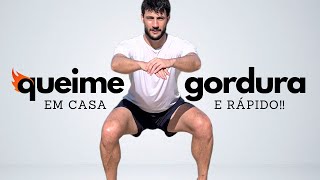 28 Min de CARDIO EM CASA para queimar 740 calorias  Queima gordura até depois do treino [upl. by Kinny]