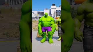 RANDOM SPIDERMAN VS HULK BABY BATTLE gta5 hulk [upl. by Stanton]